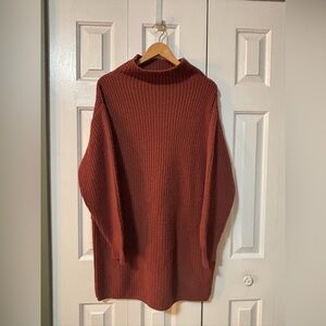 Wilfred Rust Cowl Neck Sweater